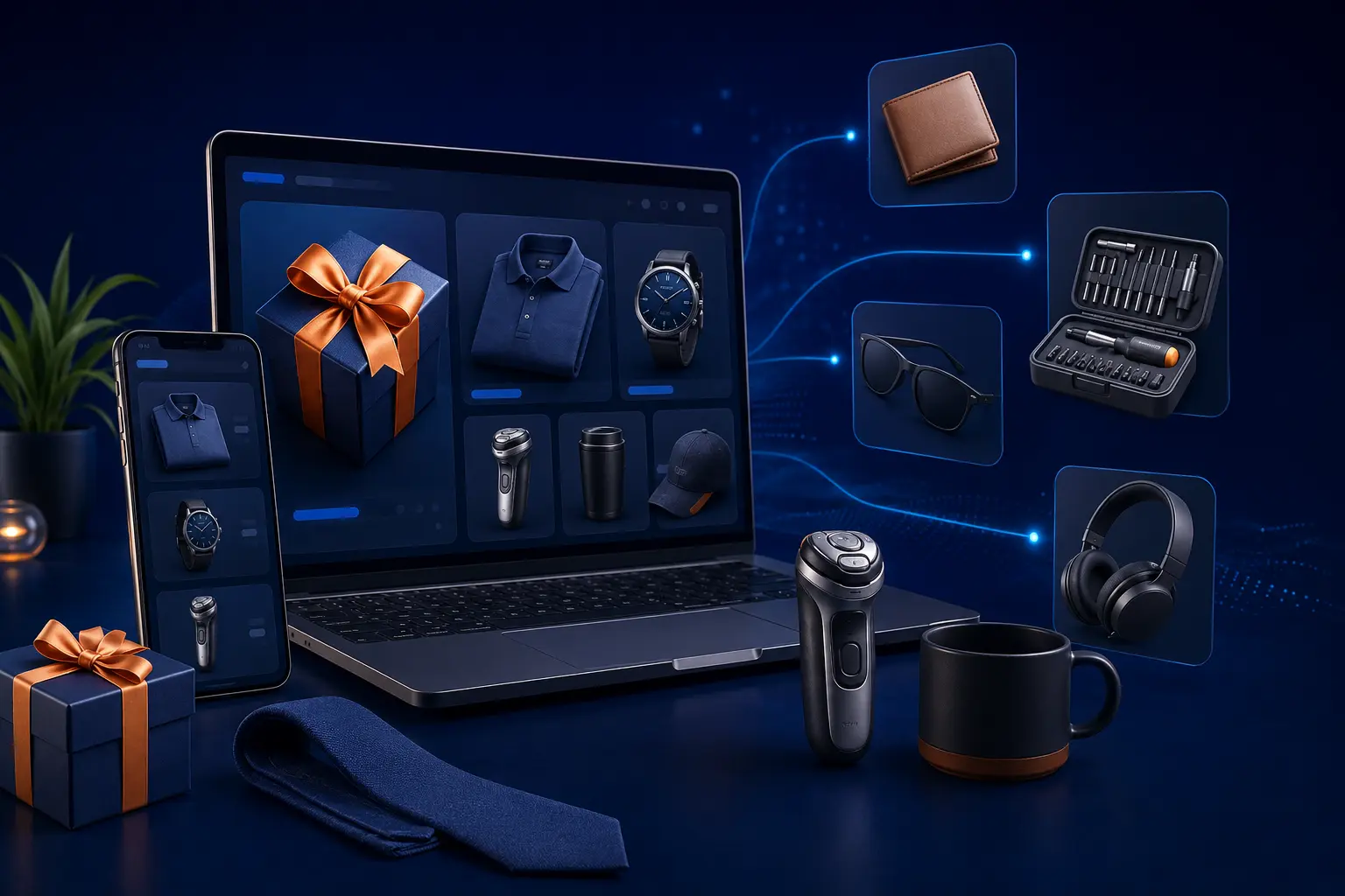 Loja virtual com sugestões de presentes conectadas por recomendações inteligentes