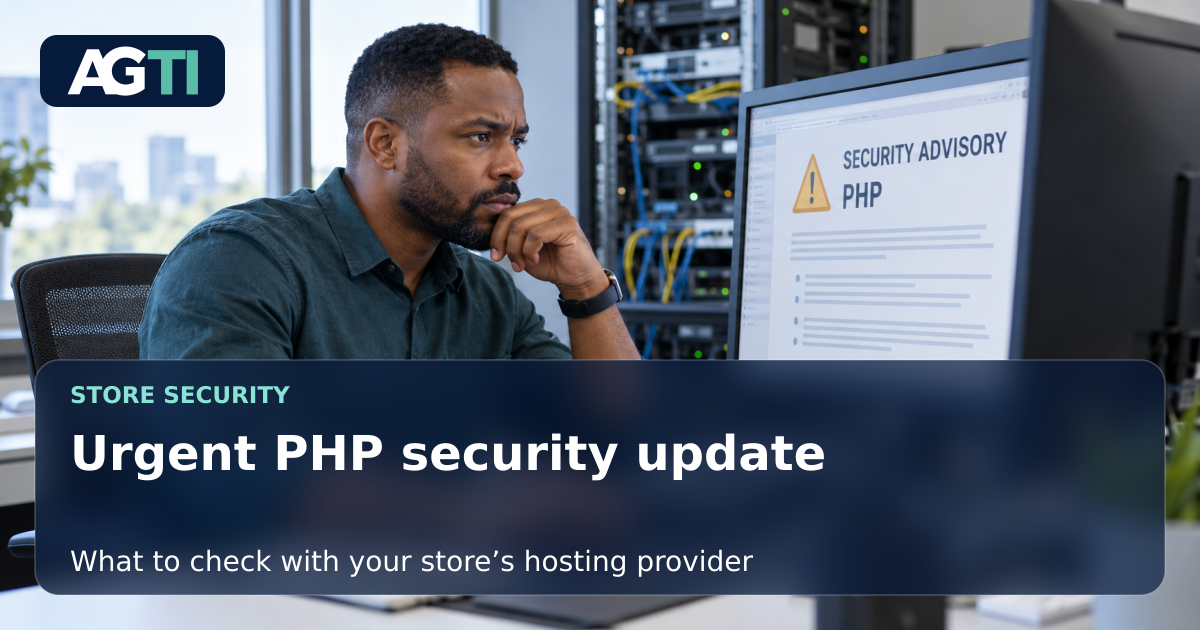 Urgent PHP security update