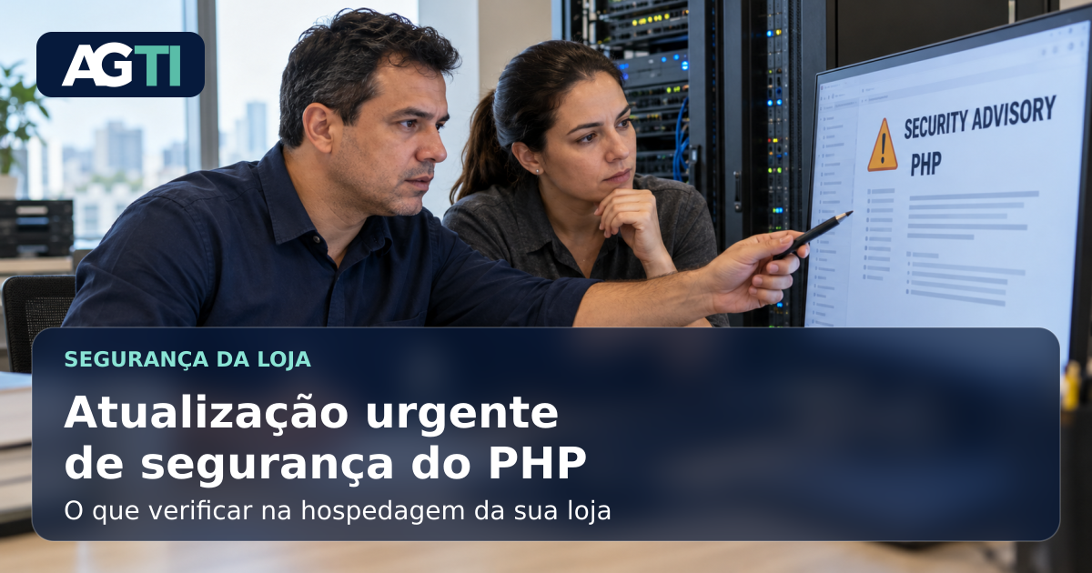Atualização urgente de segurança do PHP